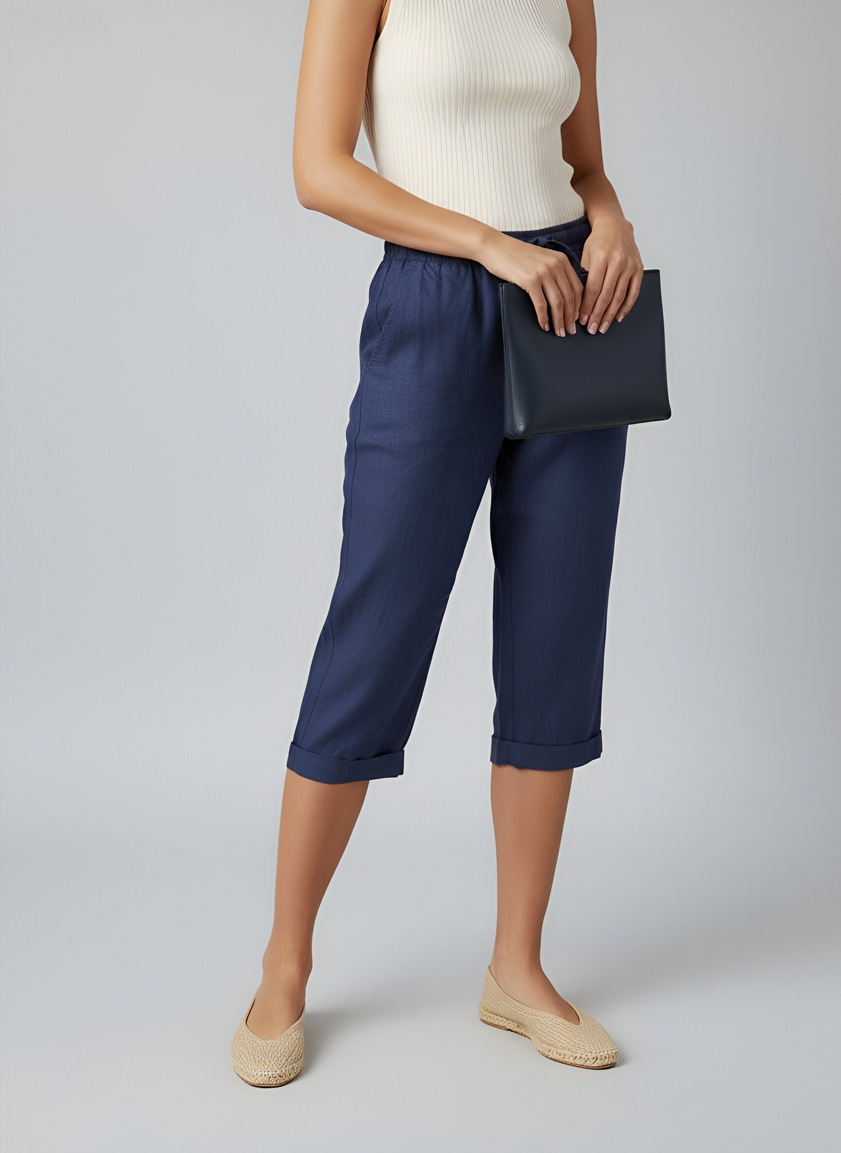 Relaxed Drawstring Summer Shorts for Women